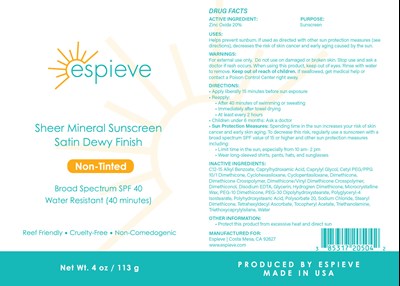 Package Label - Tru Skin 205